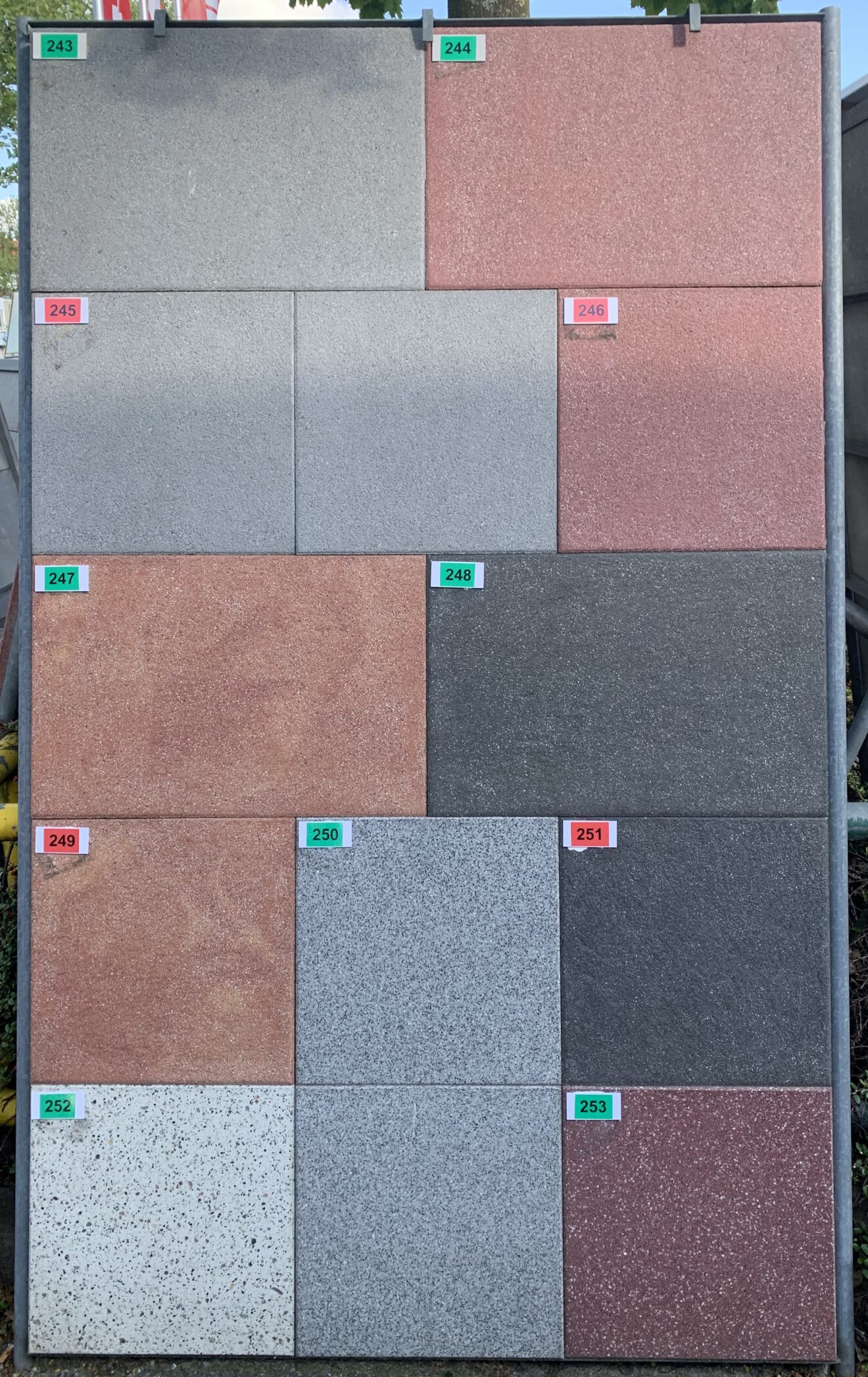 Granitplatten Novagranit anthrazit OS3 von Bartels bei Stolzenbach Baustoffe in Bremen kaufen
