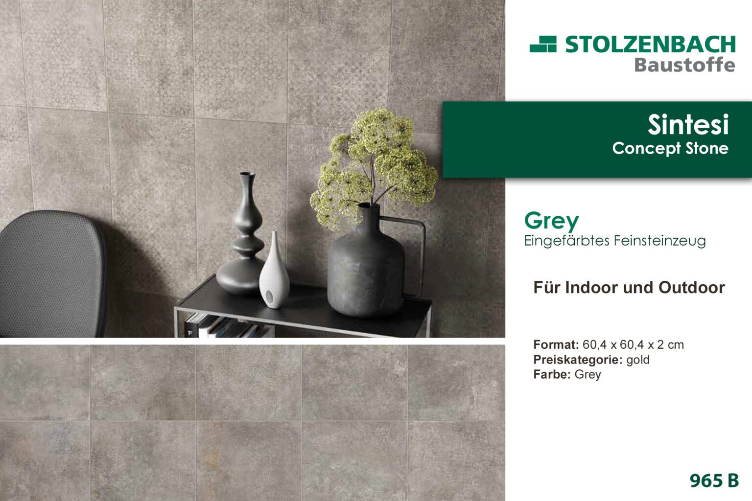 Sintesi Concept Stone Grey