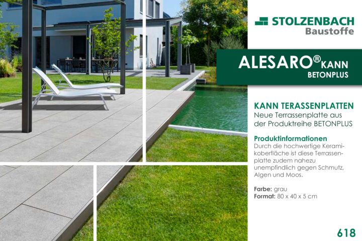 KANN Terrassenplatte Alesaro® BETONPLUS