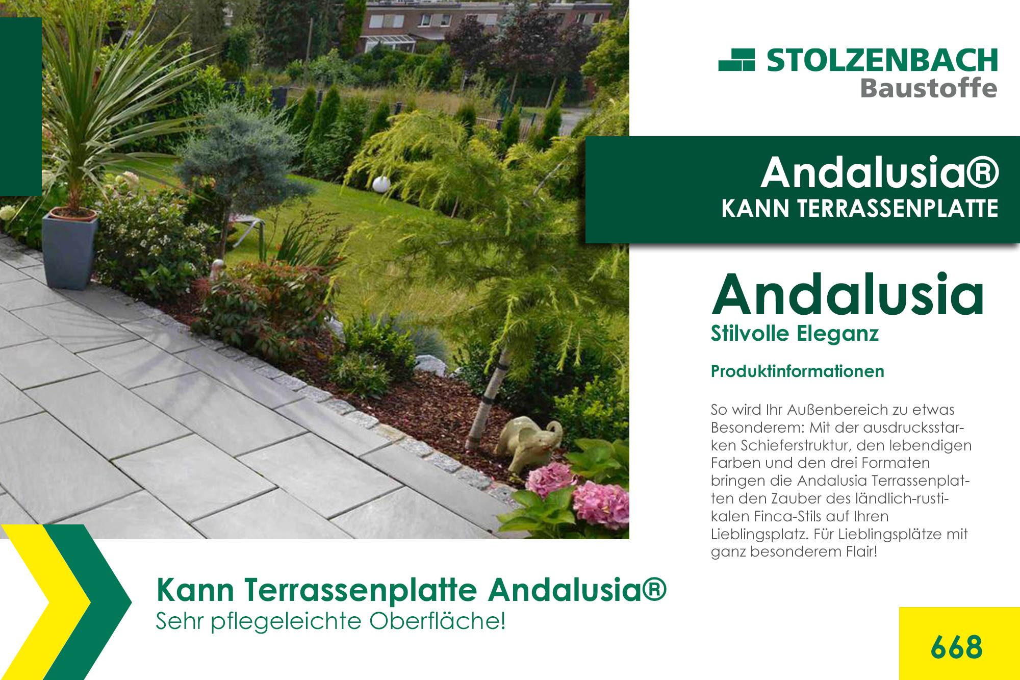 Kann Terrassenplatte Andalusia® in hellgrau