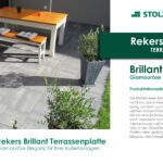 Rekers Terrassenplatte Brillant in Basalt-Grau