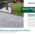 Rekers Hansestraße XL Pflasterstein Felsgrau