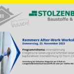 Remmers After-Work Workshop am 23. November 2023