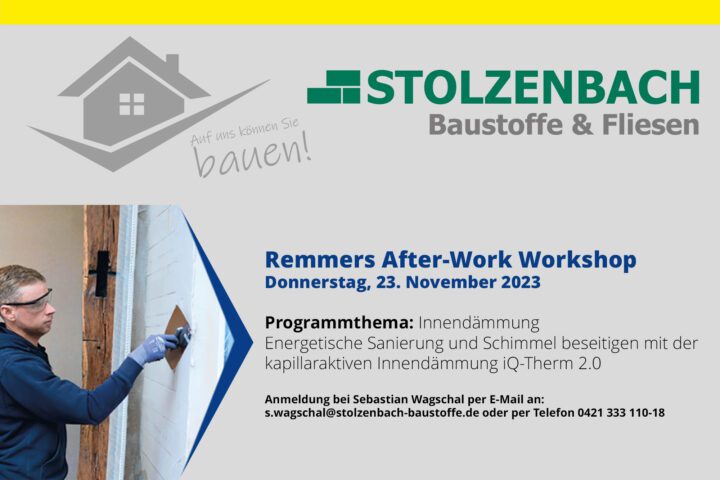 Remmers After-Work Workshop am 23. November 2023