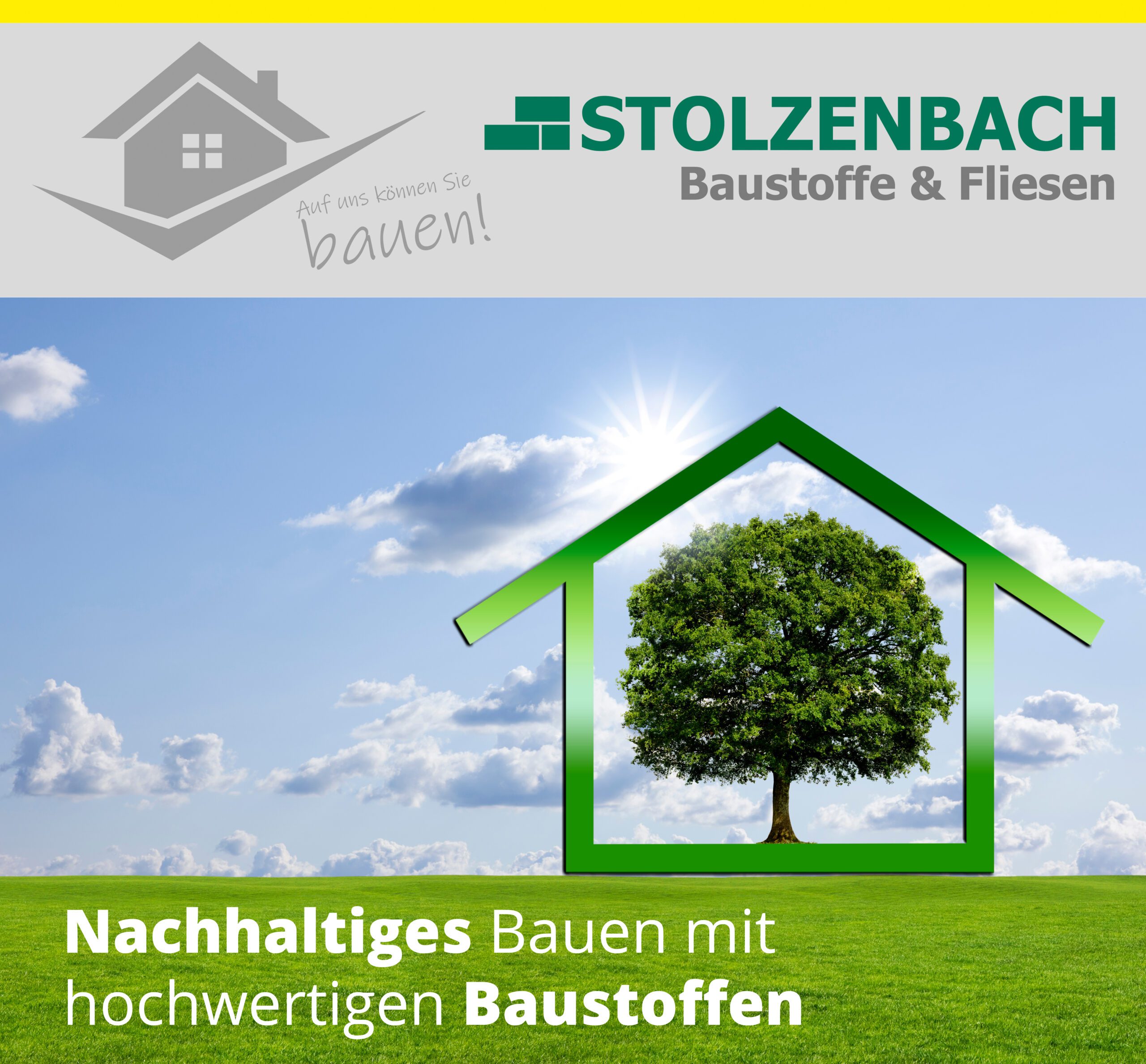 Nachhaltiges bauen mit Baustoffen von Stolzenbach Baustoffe