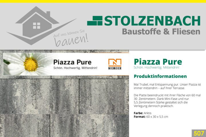 Niemeier Terrassenplatte– Piazza Pure – Arktis