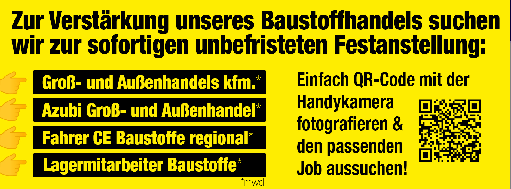 Jobs bei Stolzenbach Baustoffe 