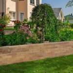 Kibo-Mauer Grundelement in Sandbeige nuanciert mit authentischer Klinkeroptik