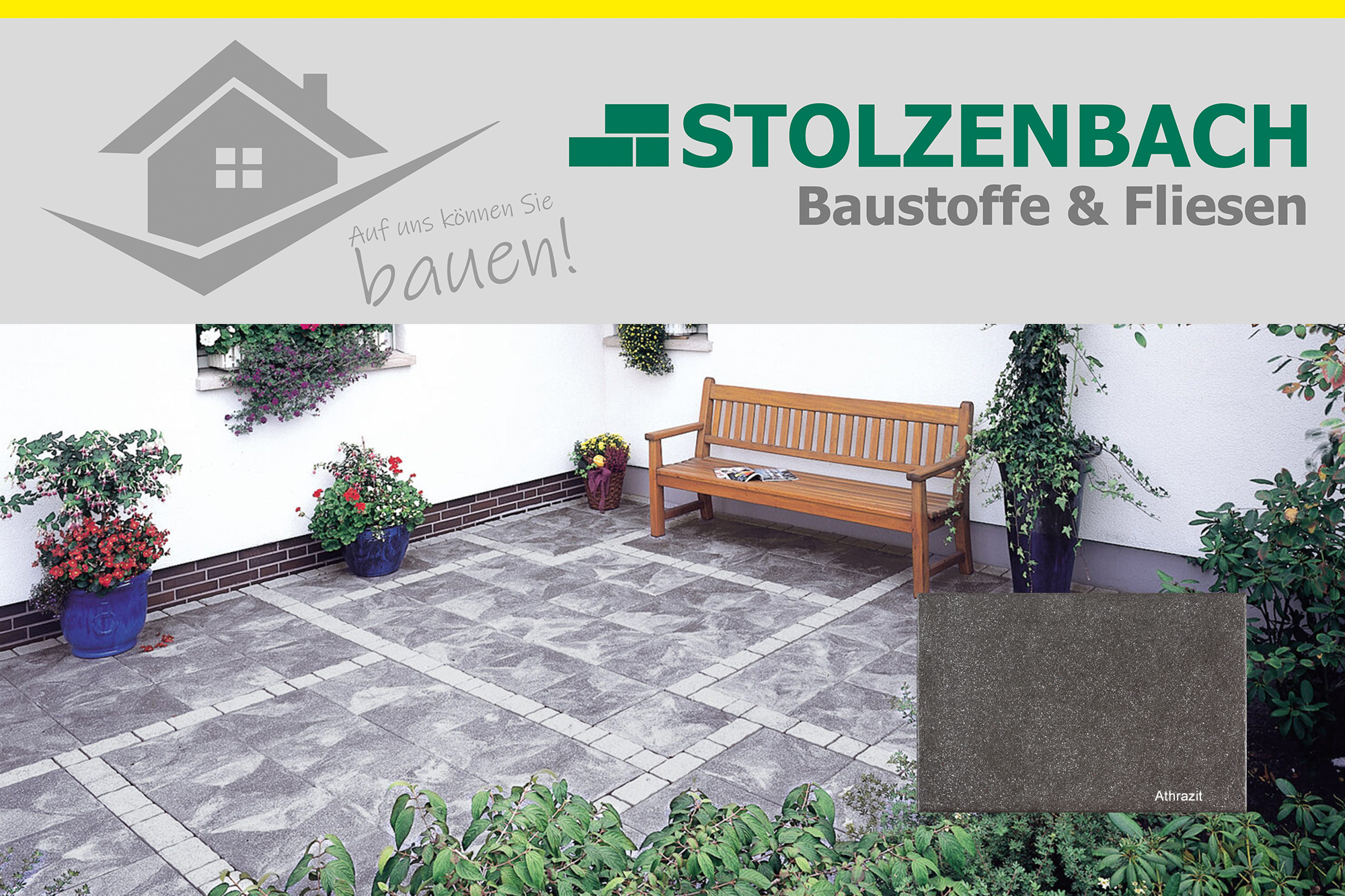 Granitplatten Novagranit anthrazit OS3 von Bartels bei Stolzenbach Baustoffe in Bremen kaufen