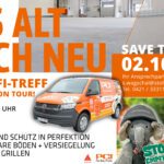 PCI-Sanierbulli Event bei Stolzenbach Baustoffe in Bremen mit Produktvorführungen und Grillen am 02. Oktober 2025
