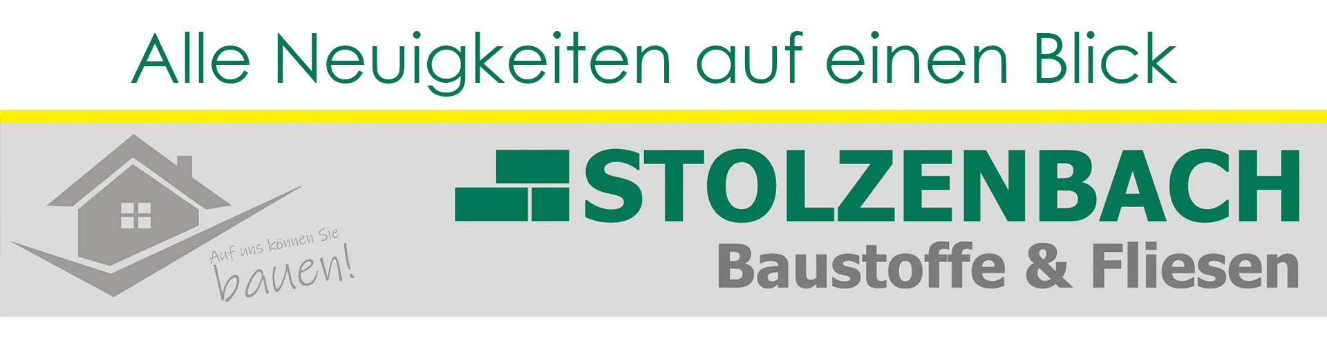 Neuigkeiten von Stolzenbach Baustoffe