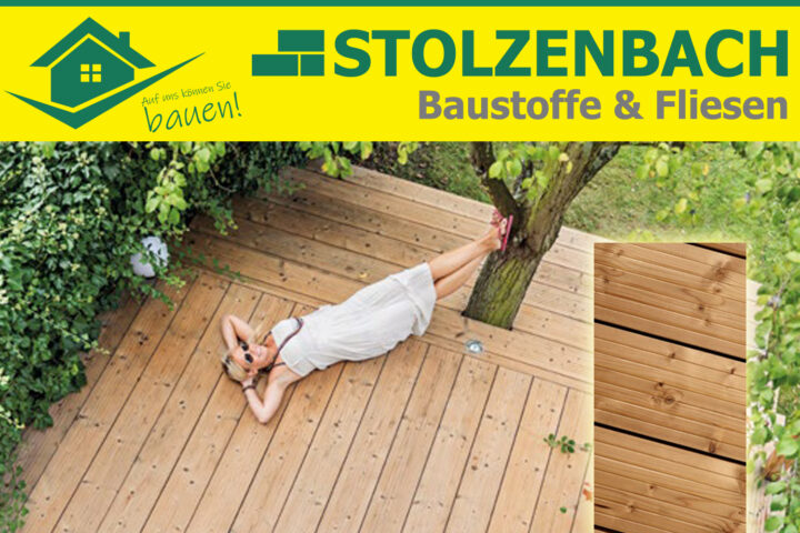 Terrassendielen thermisch modifizierte Kiefer
