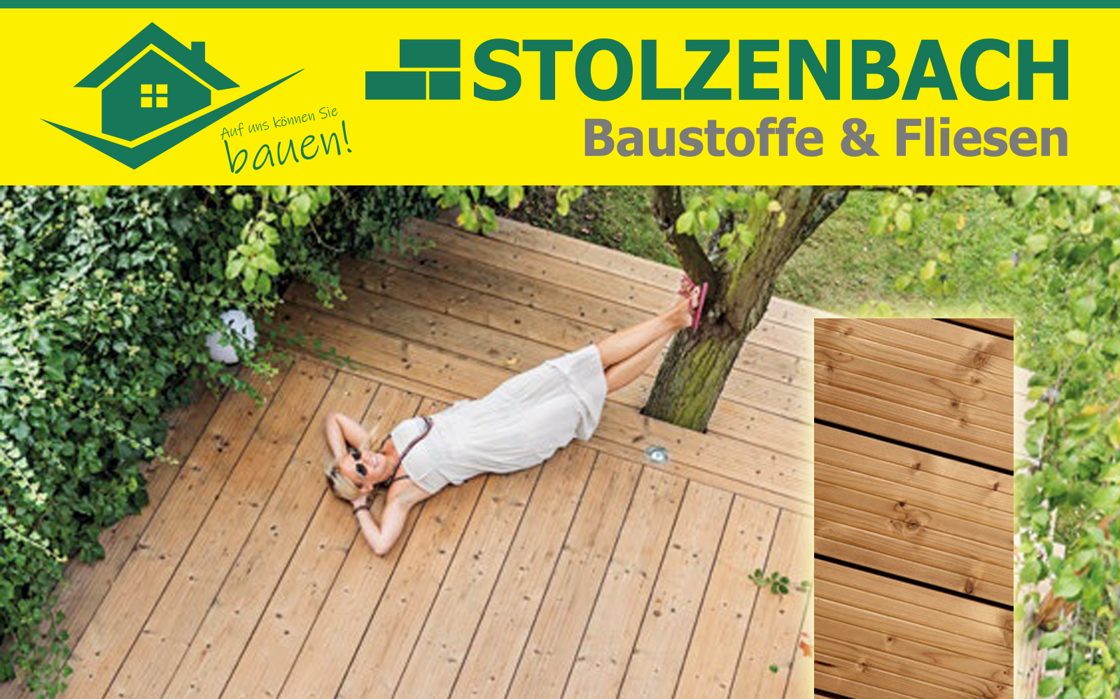 Terrassendielen thermisch modifizierte Kiefer