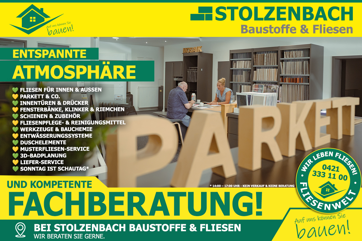 Fliesenwelt von Stolzenbach Baustoffe & Fliesen mit Fachberatung und großer Auswahl