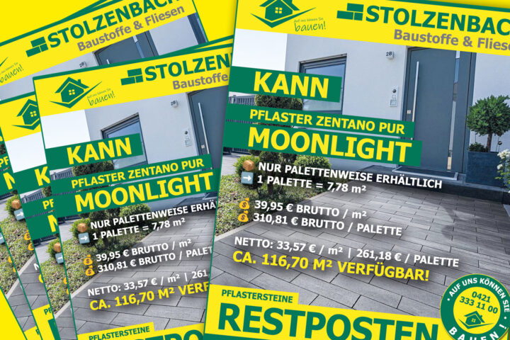 Pflaster ZENTANO PUR Moonlight als Restposten bei Stolzenbach Baustoffe