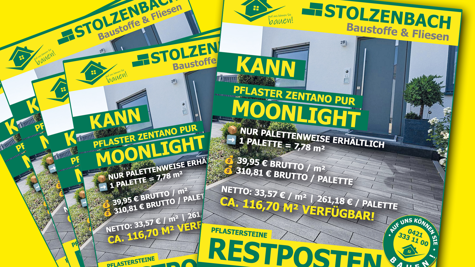 Pflaster ZENTANO PUR Moonlight als Restposten bei Stolzenbach Baustoffe